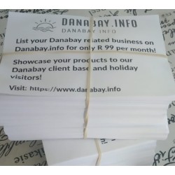 1000 A6 Flyers in Black and White